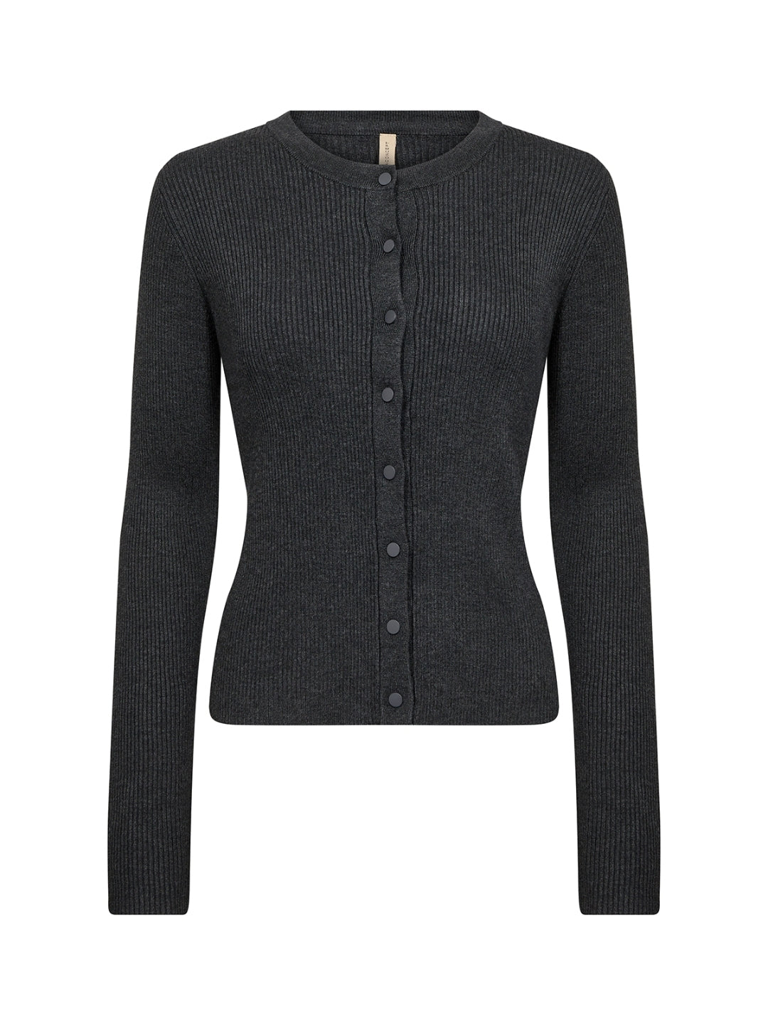 Soyaconcept vest Dollie 800 antraciet melange