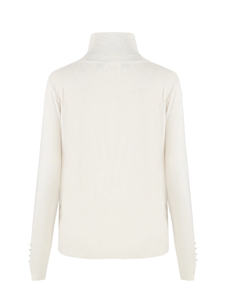 C&S trui Kalisse wool white