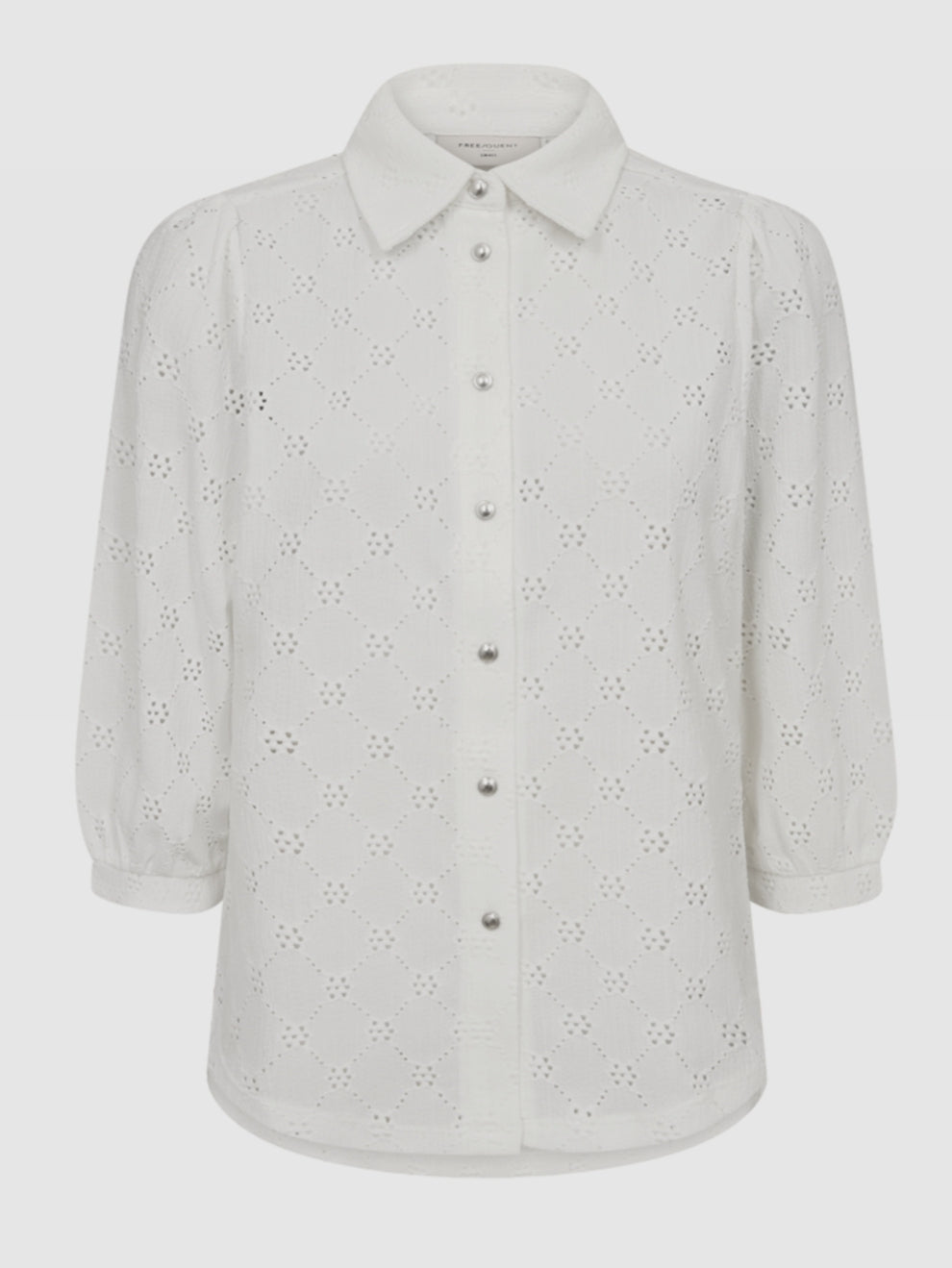 Freequent blouse Leni star offwhite
