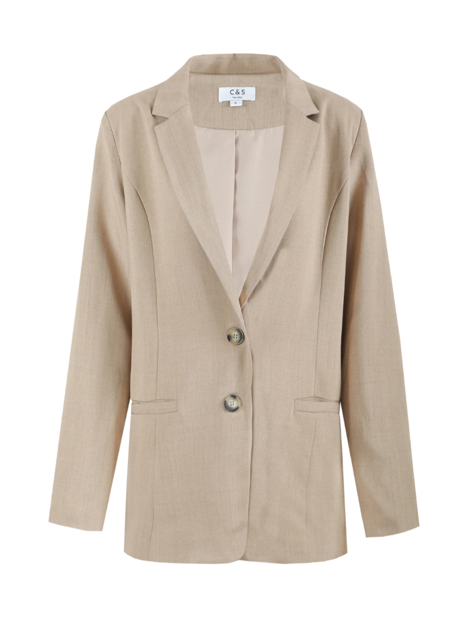 C&S blazer Brigitte light camel