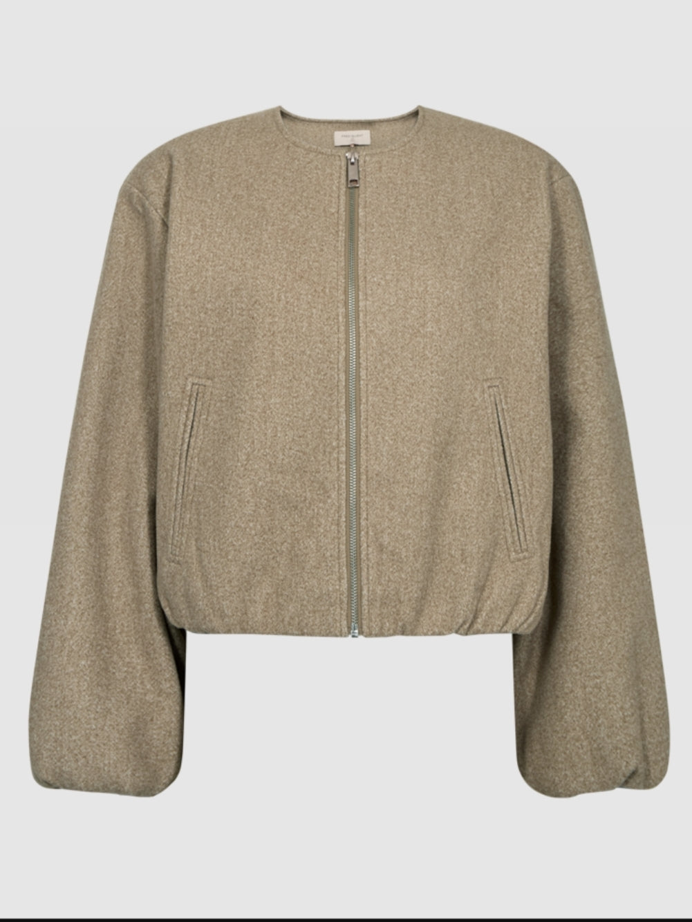 Freequent bomberjas Yanna silver mink