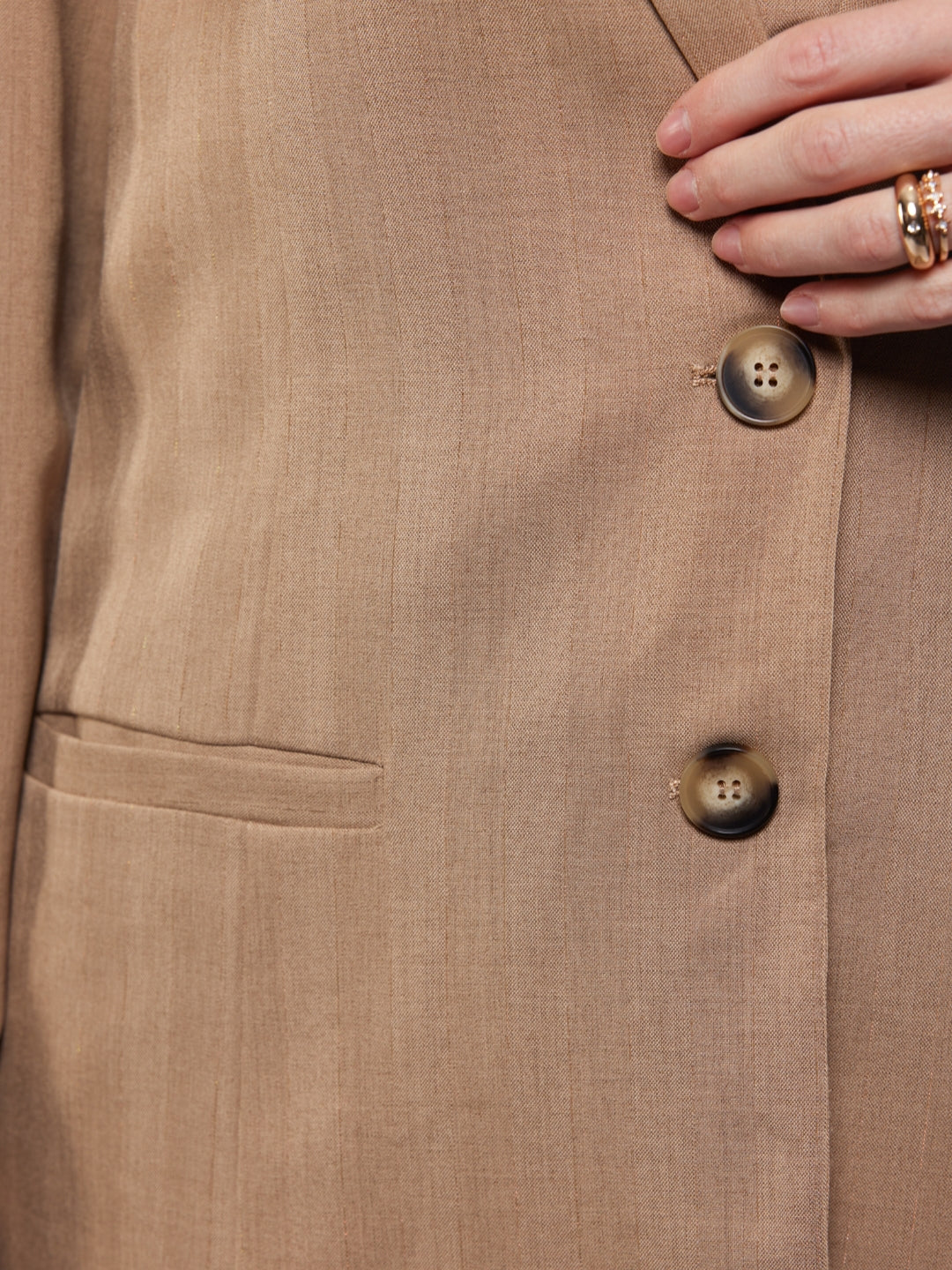 C&S blazer Brigitte light camel