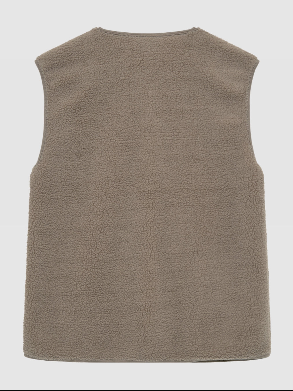 Freequent gilet Teddy desert taupe
