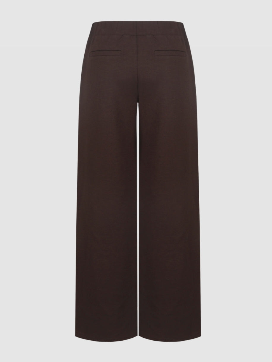 CS The Label broek Pazia dark chocolate
