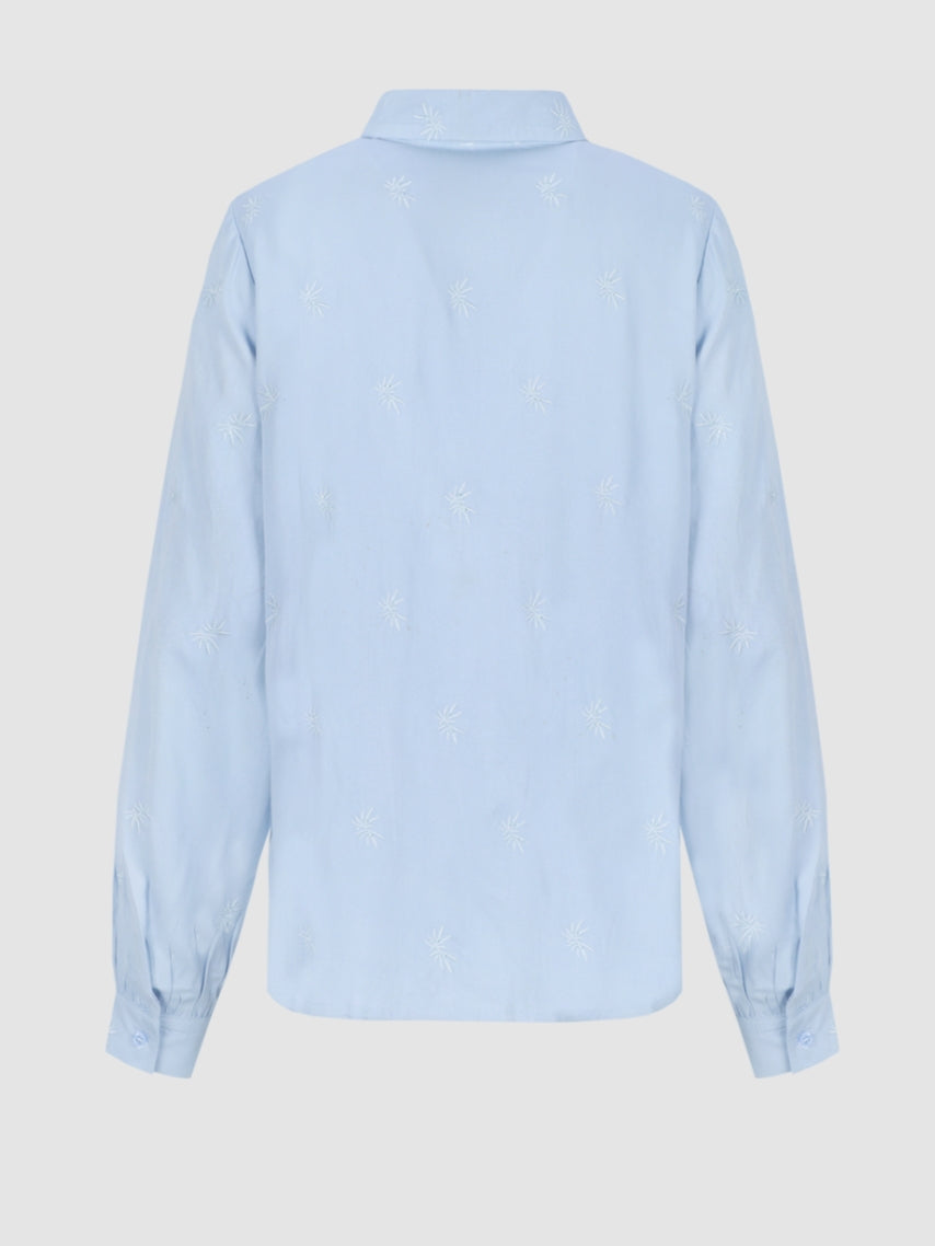 C&S blouse Linde blue mist