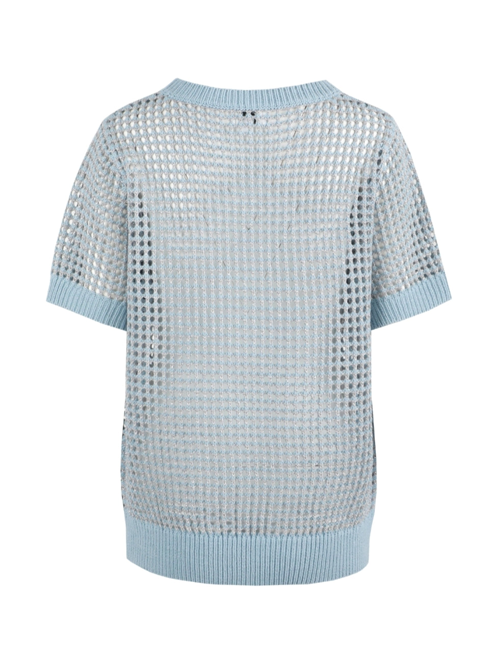 C&S trui Annabelle knit stone blue/silver
