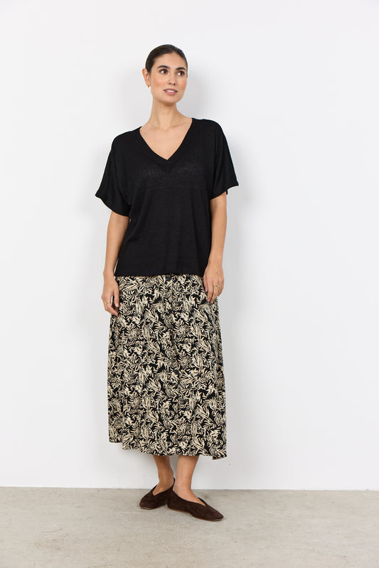 Soyaconcept top Delia 1 zwart