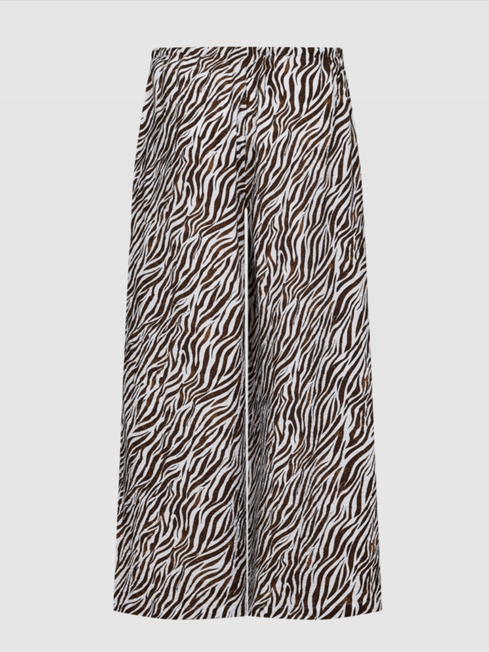 Freequent broek Mele brilliant white/coffee bean