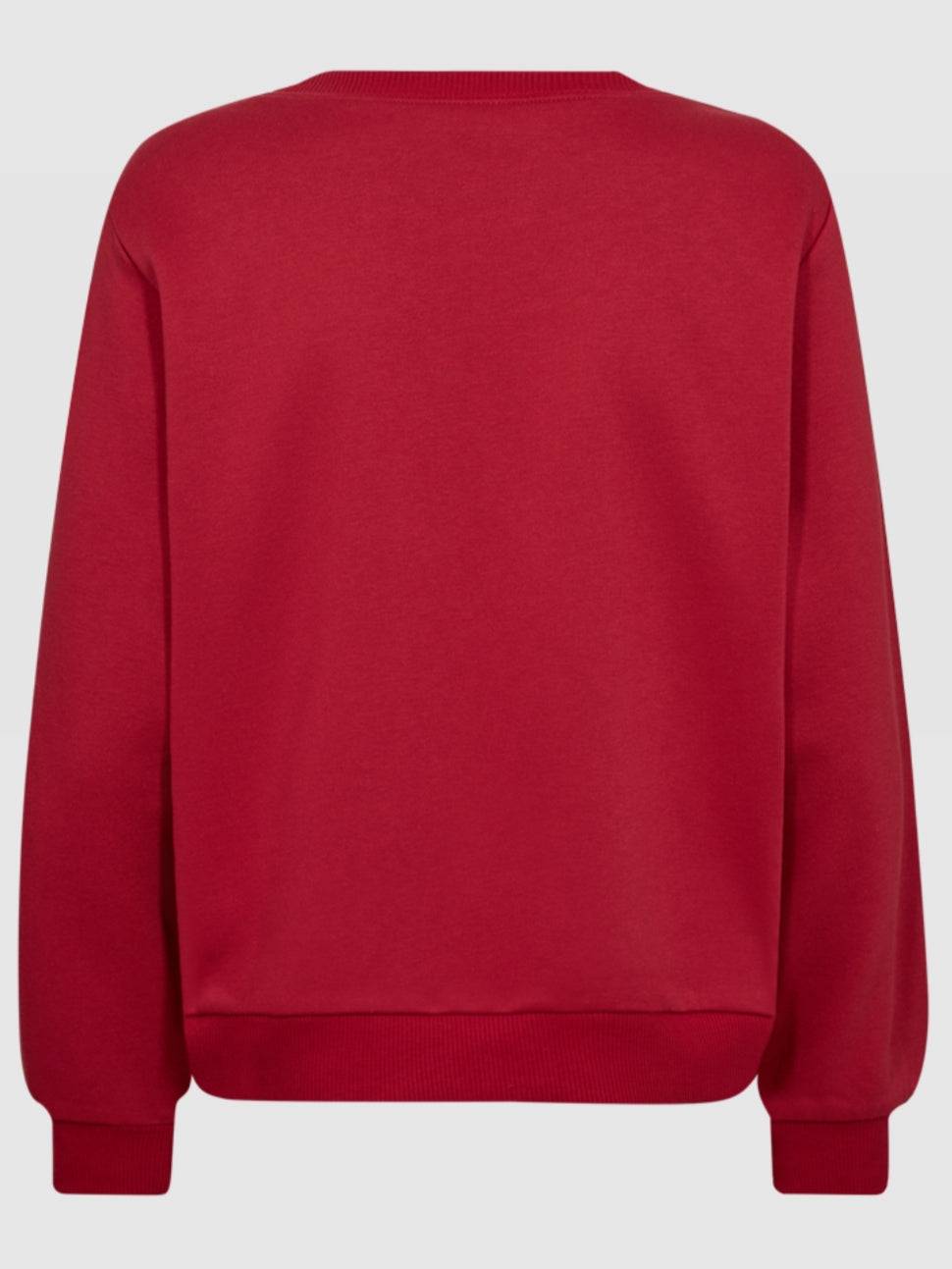 Freequent sweater Wana chili pepper/dark grey