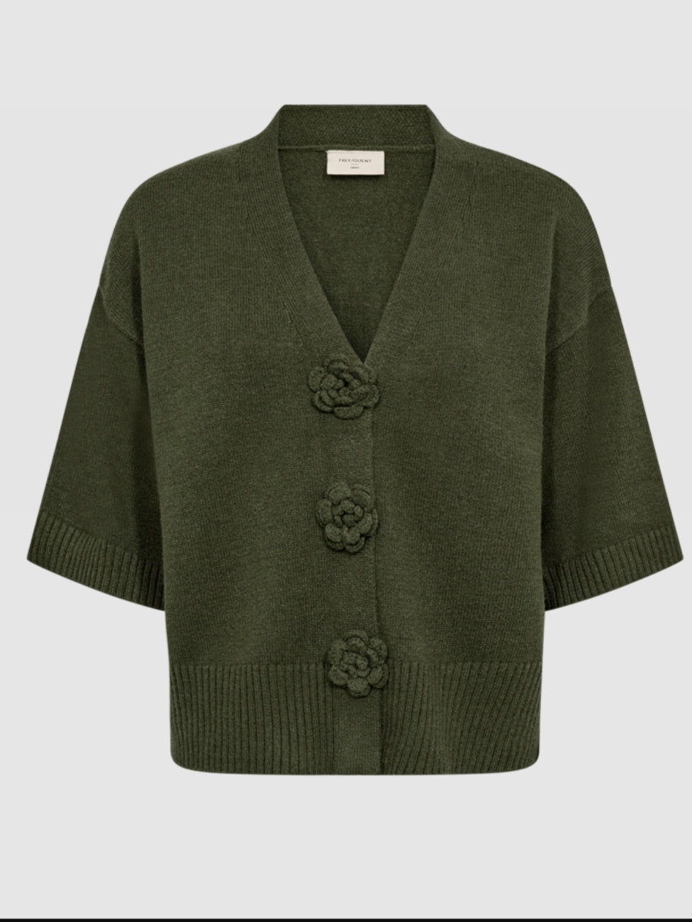 Freequent vest Alpi kombu green