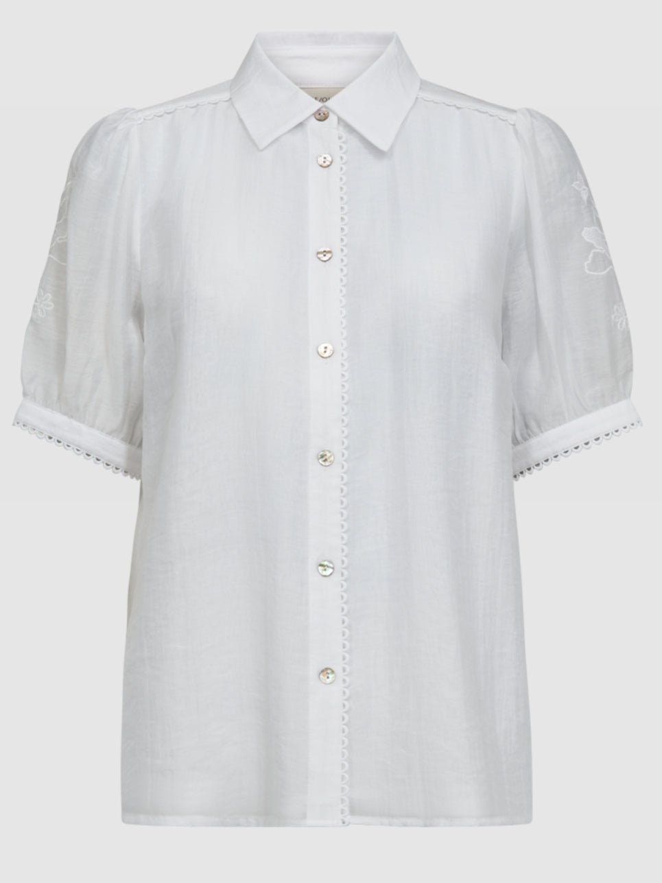 Freequent blouse Dia brilliant white