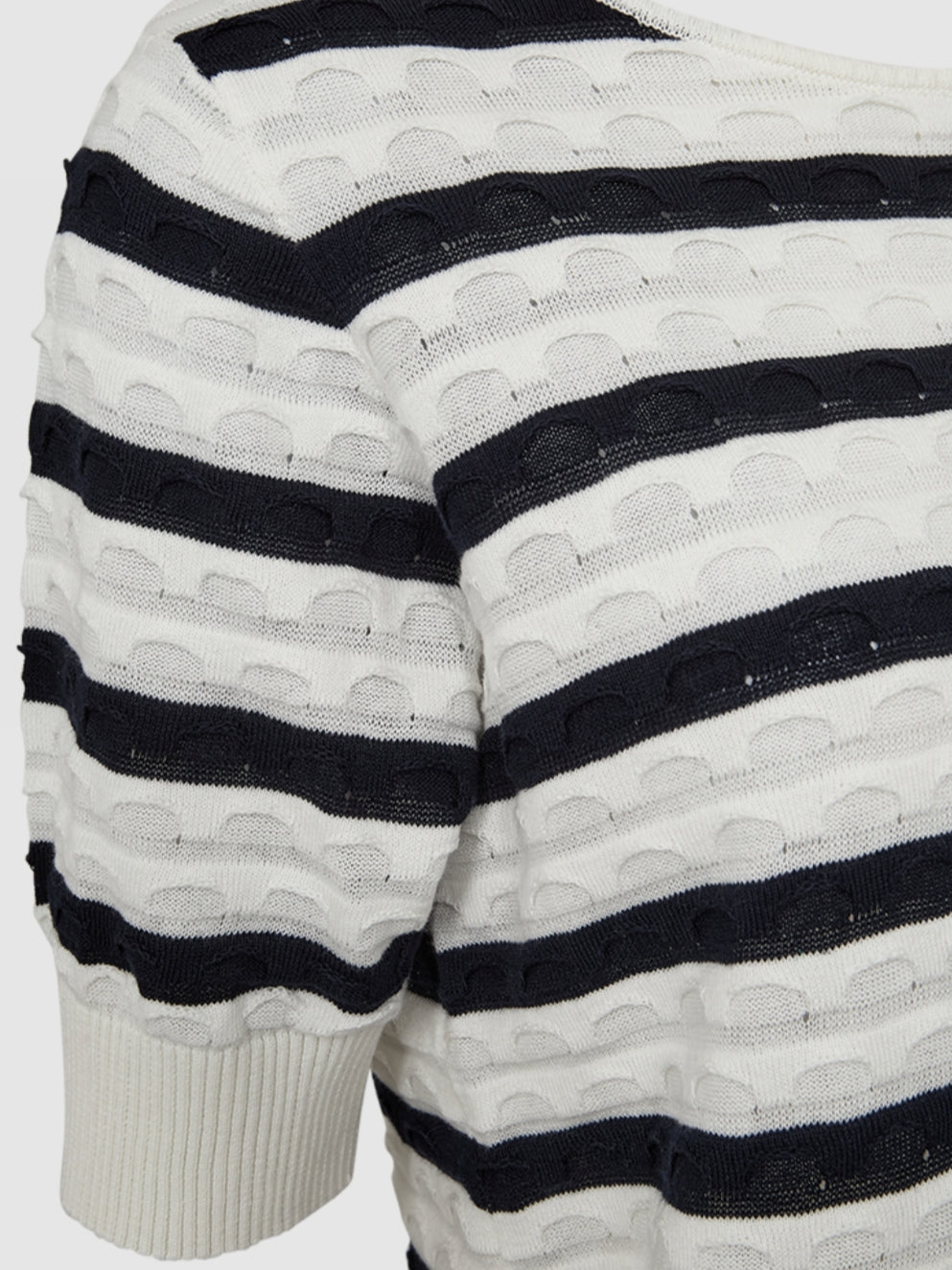 Freequent trui Dodo star offwhite/navy blazer