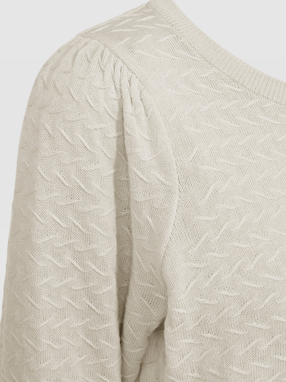 Freequent trui Dodo jacquard pattern moonbeam