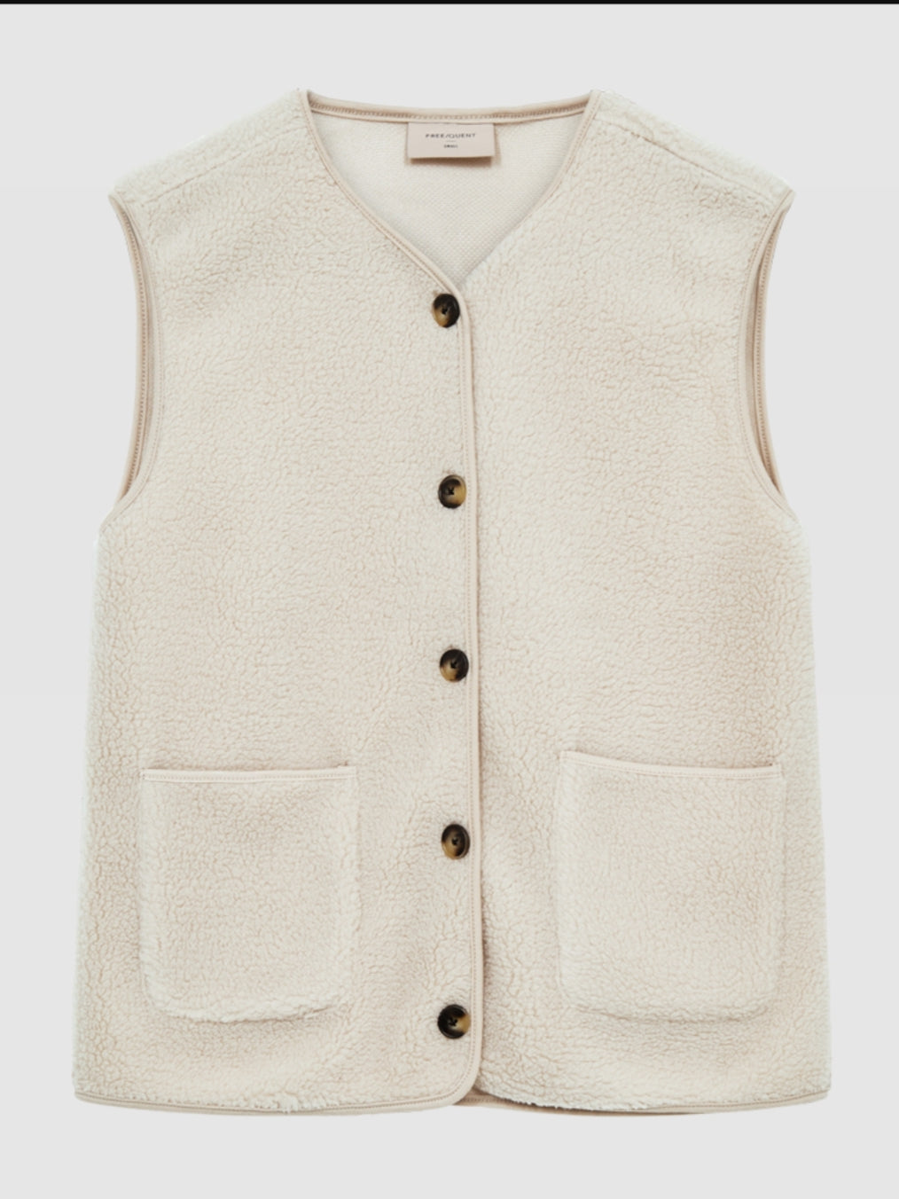 Freequent gilet Teddy moonbeam
