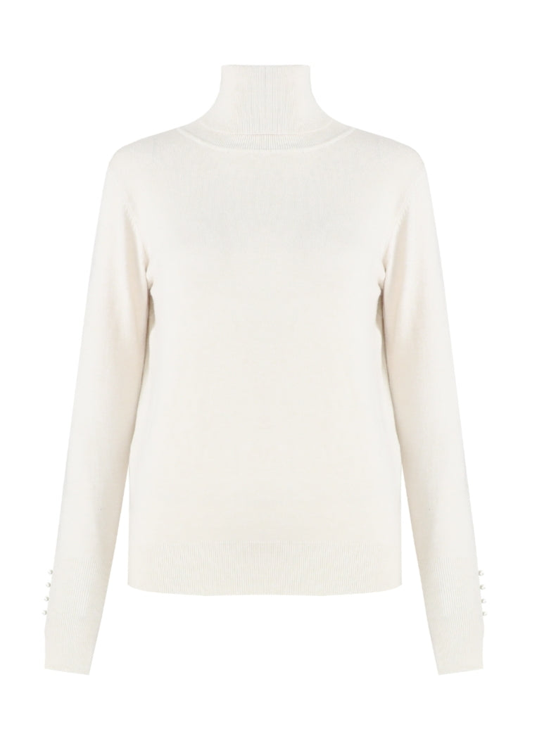 C&S trui Kalisse wool white