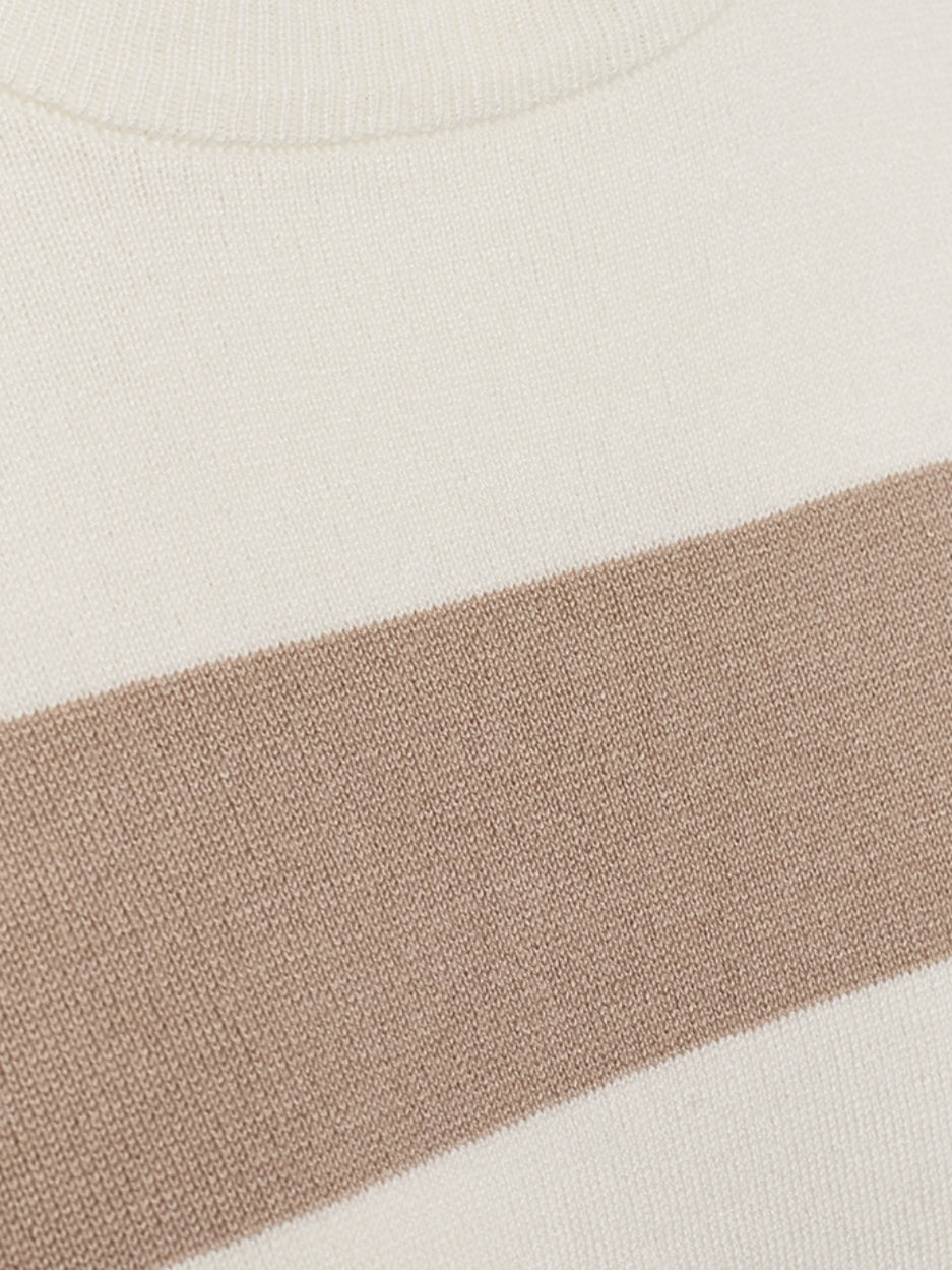 Freequent trui Pixie star offwhite/simply taupe