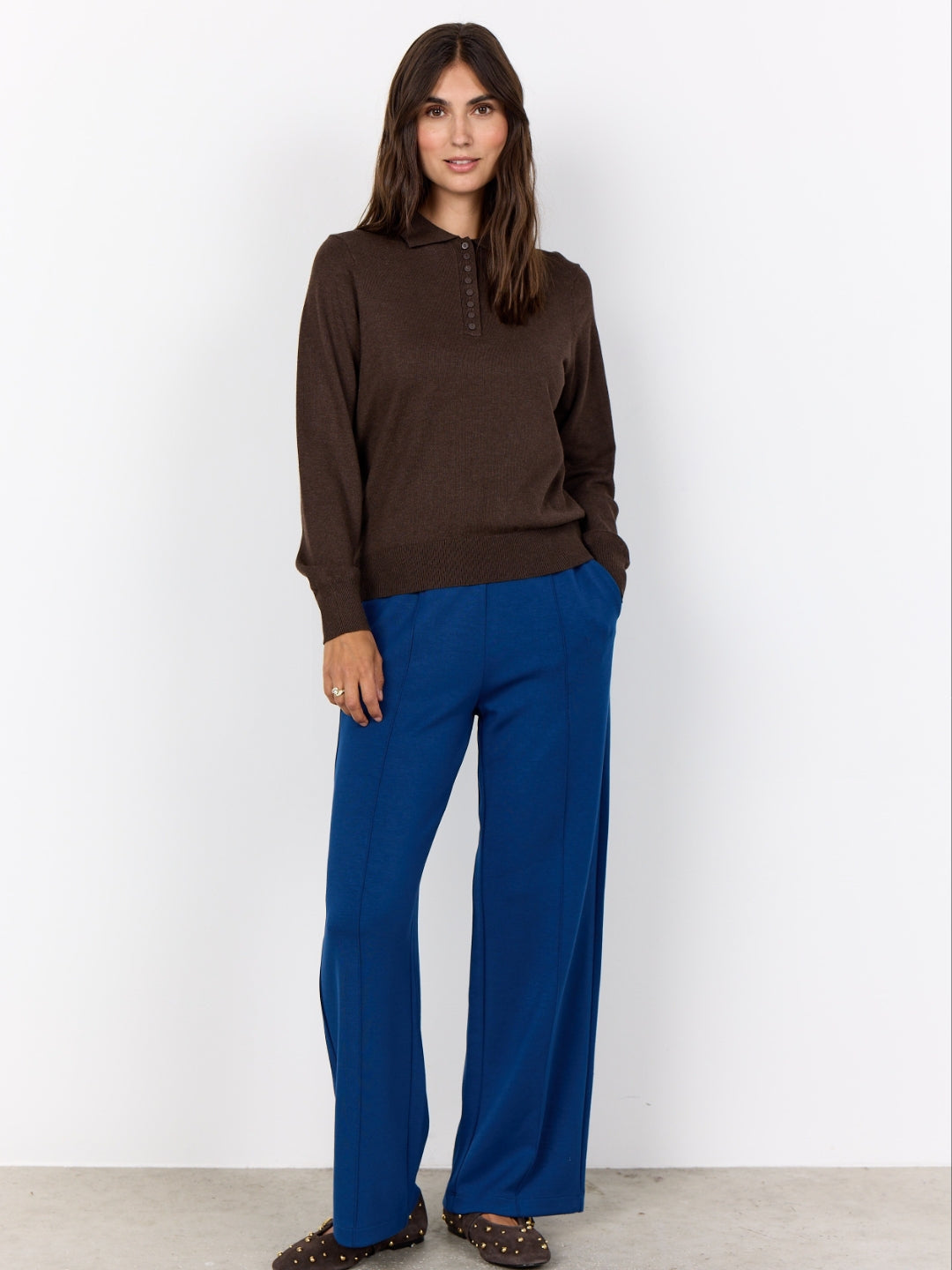Soyaconcept trui Dollie 799 bruin