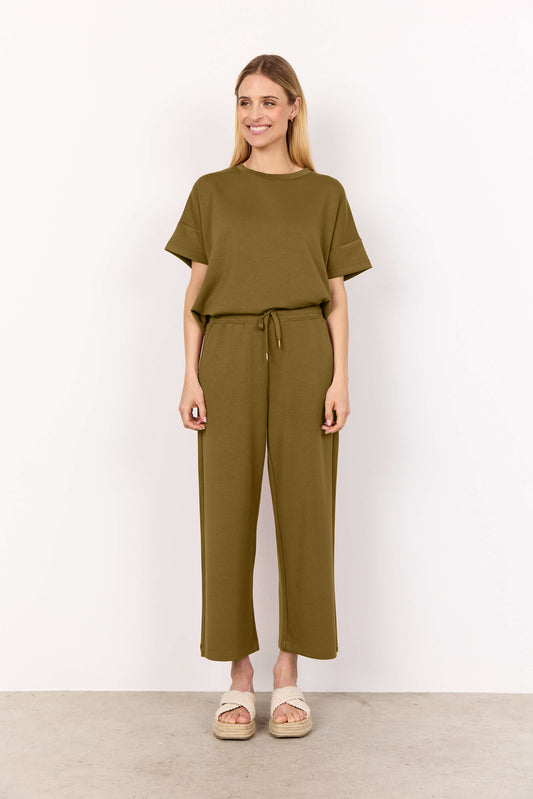 Soyaconcept broek Banu 33 olijfgroen