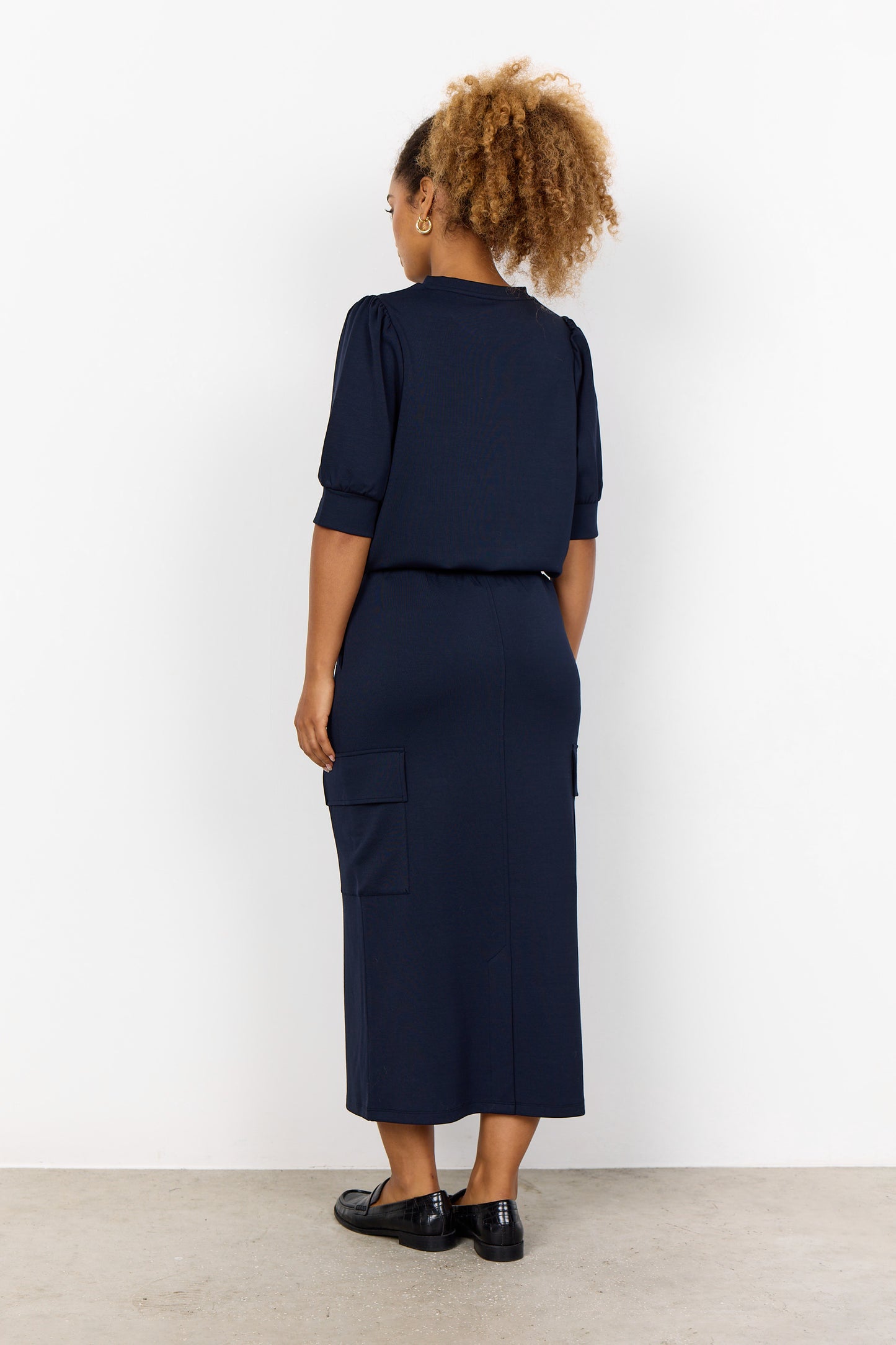 Soyaconcept trui Banu 83 donkerblauw