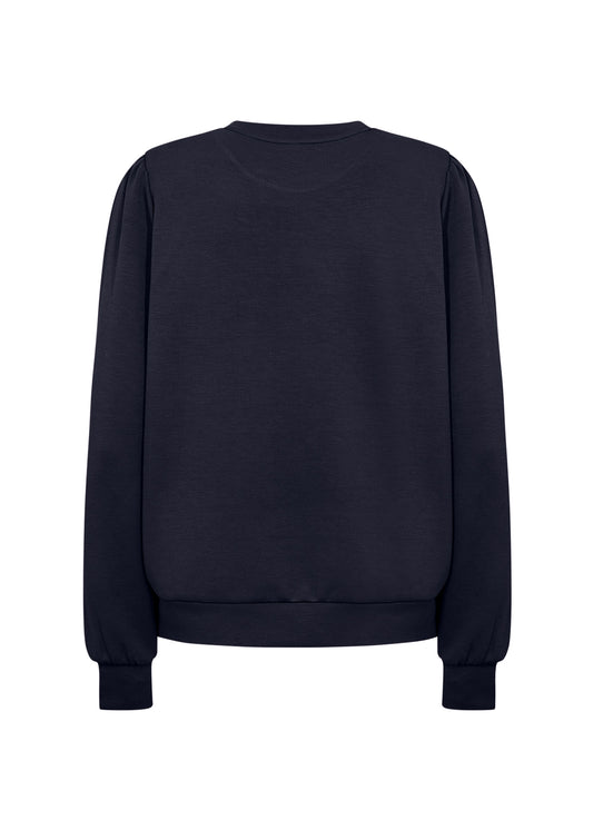 Soyaconcept trui Banu 120 donkerblauw