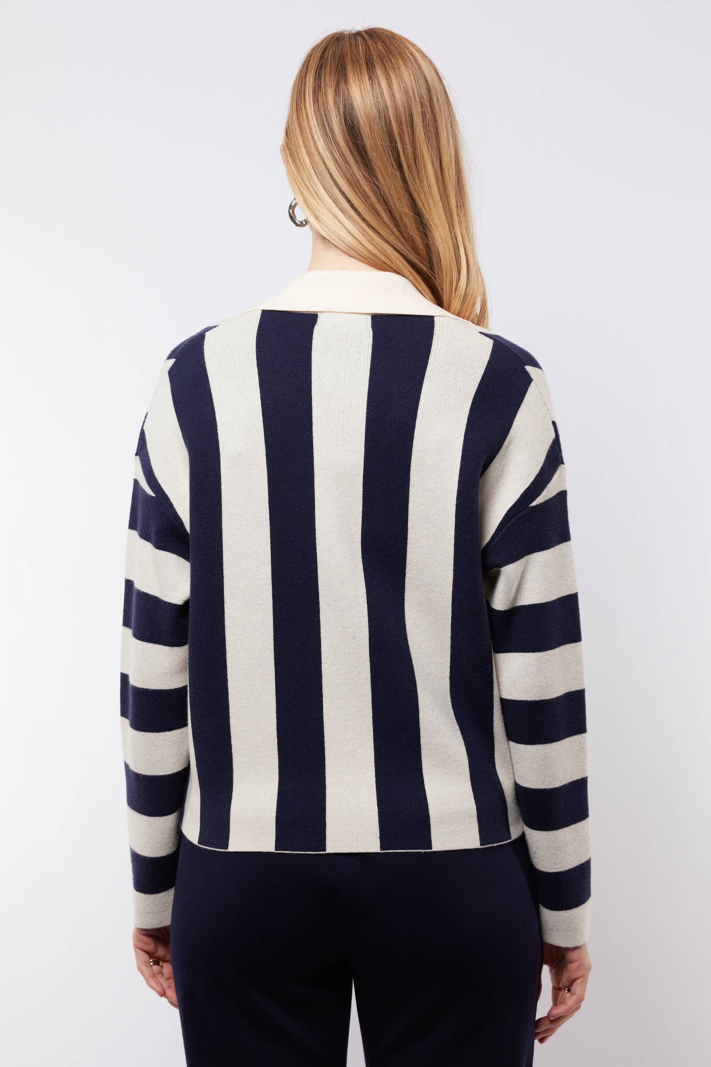 C&S vest Cecillia midnight blue/sand