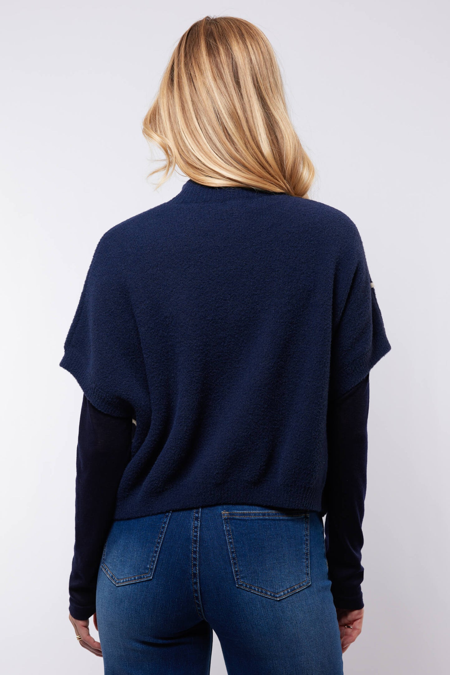 C&S spencer Violette midnight blue/sand