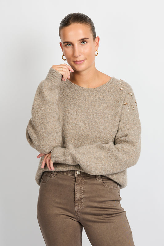 C&S trui Kirsten bronze