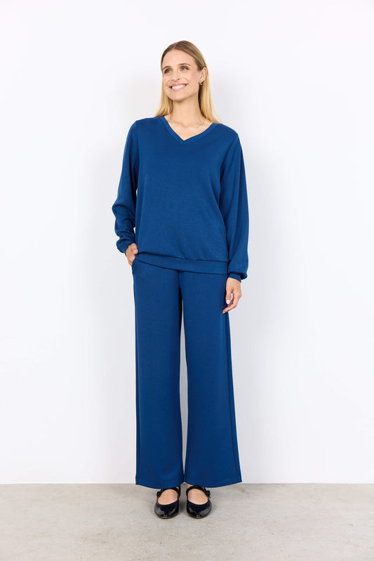 Soyaconcept sweater Banu 194 korenblauw