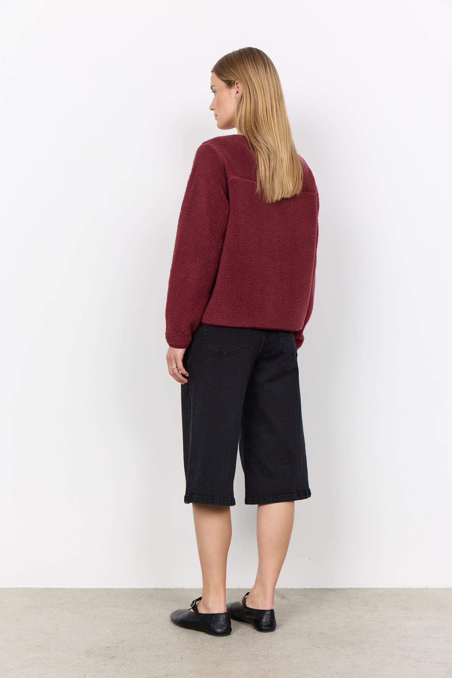 Soyaconcept vest Onyx 2 teddy wine