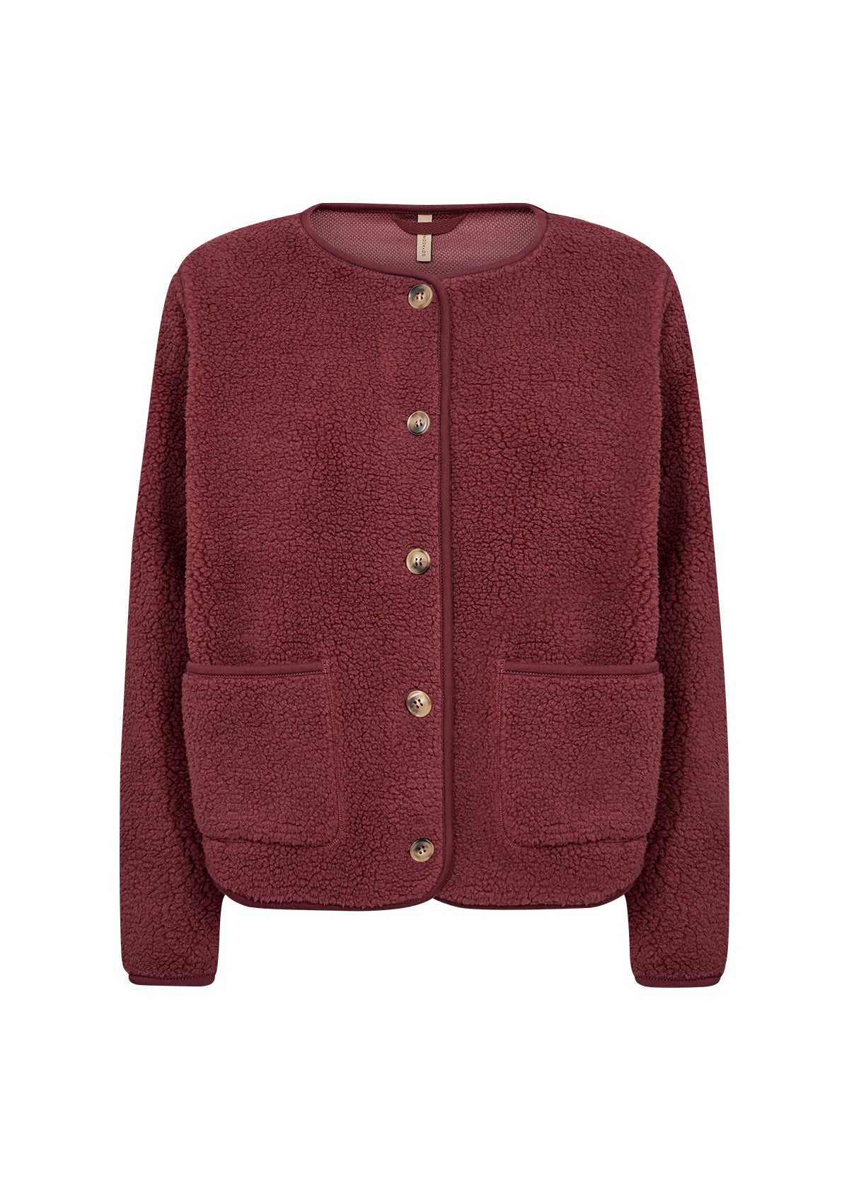 Soyaconcept vest Onyx 2 teddy wine