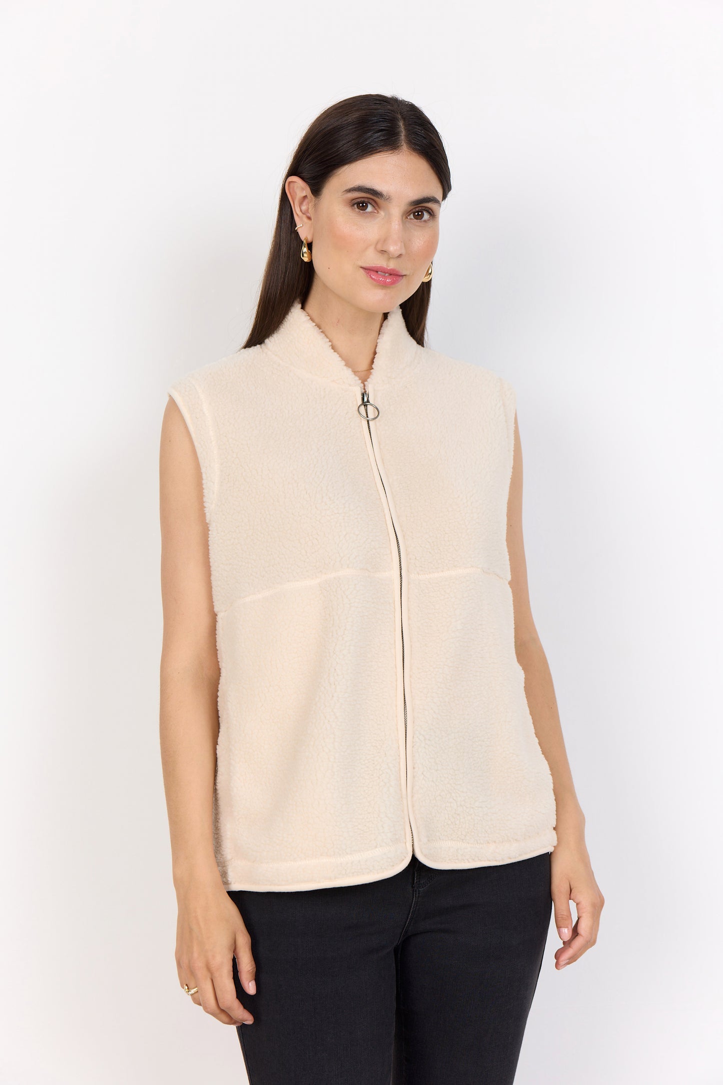 Soyaconcept gilet Onyx 3 creme