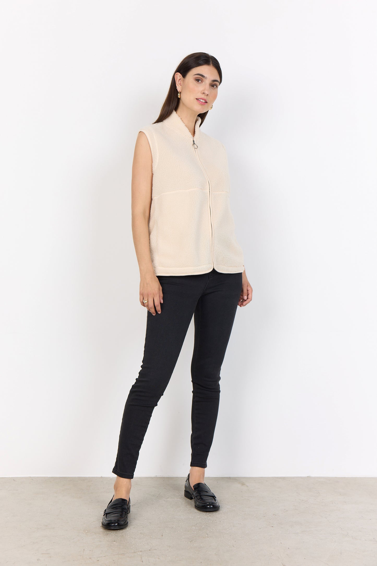 Soyaconcept gilet Onyx 3 creme