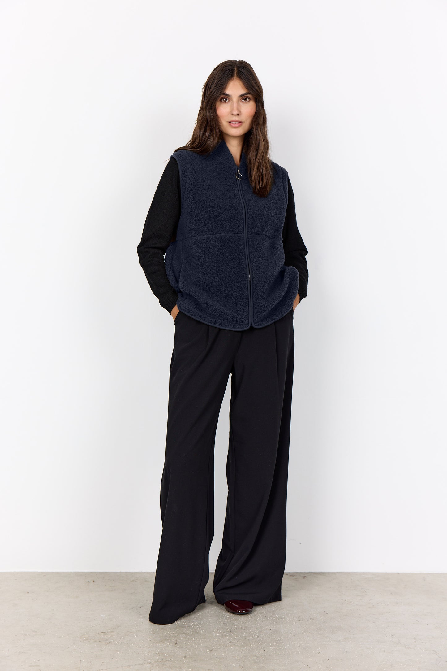 Soyaconcept gilet Onyx 3 navy