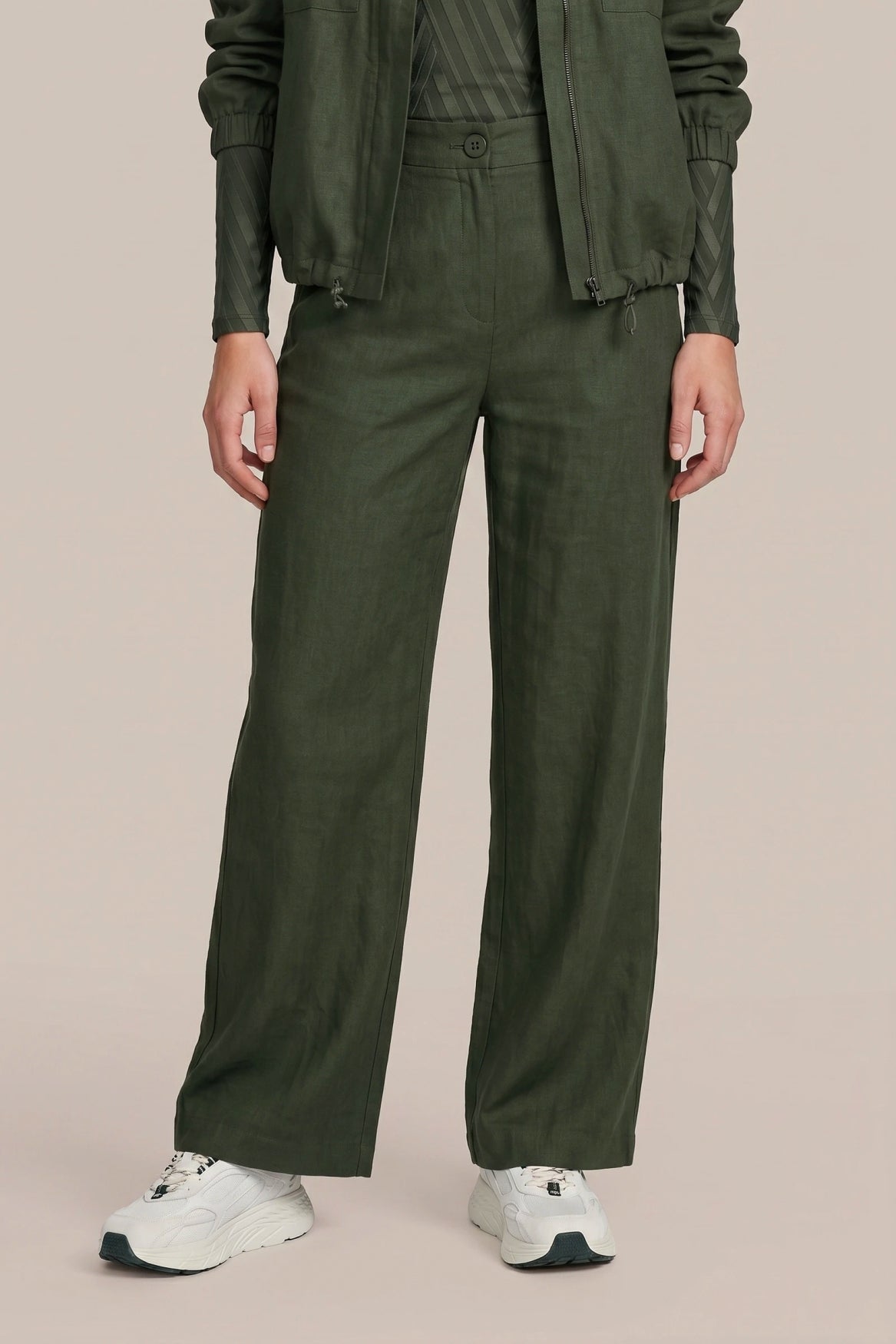 CS The Label broek Pernilla dark olive