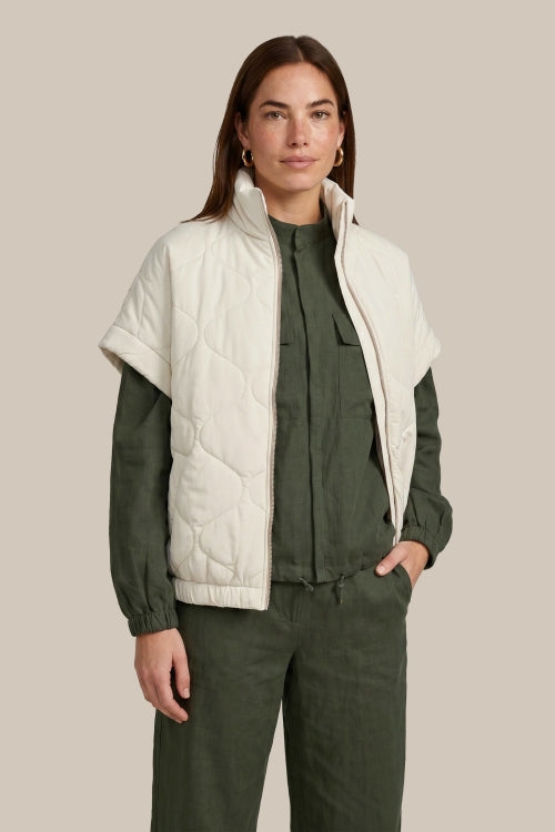 CS The Label gilet Ondra sand