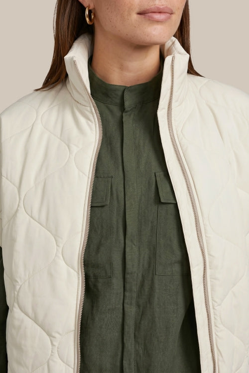CS The Label gilet Ondra sand