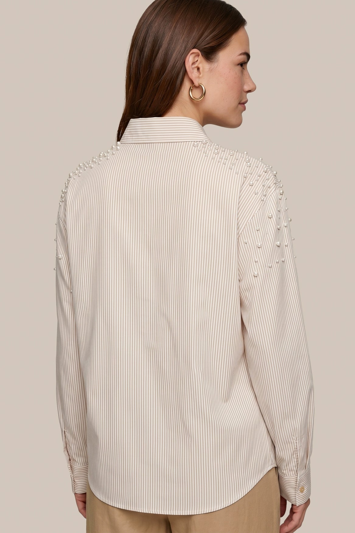 CS The Label blouse Larsy light camel