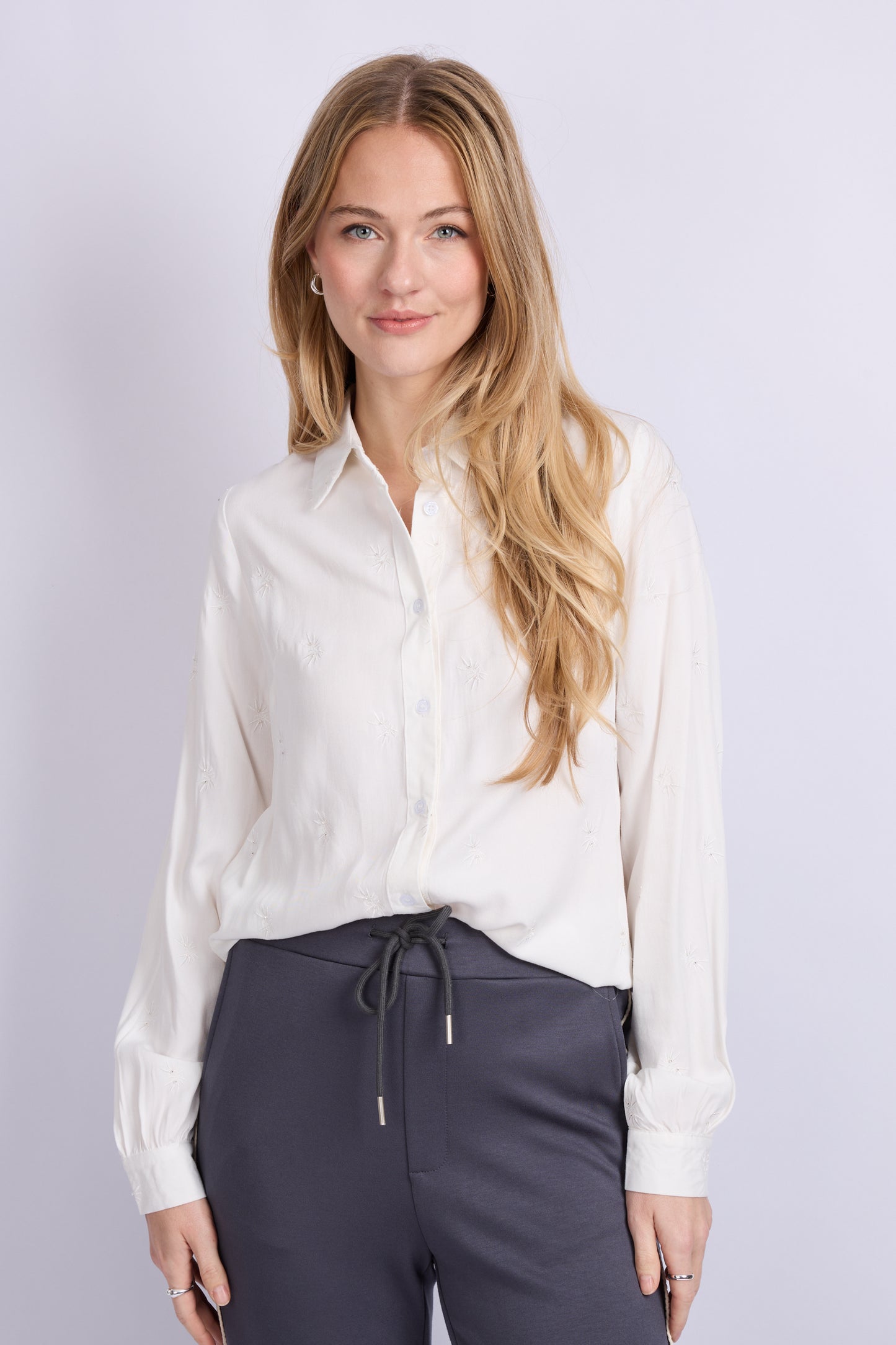 C&S blouse Linde offwhite