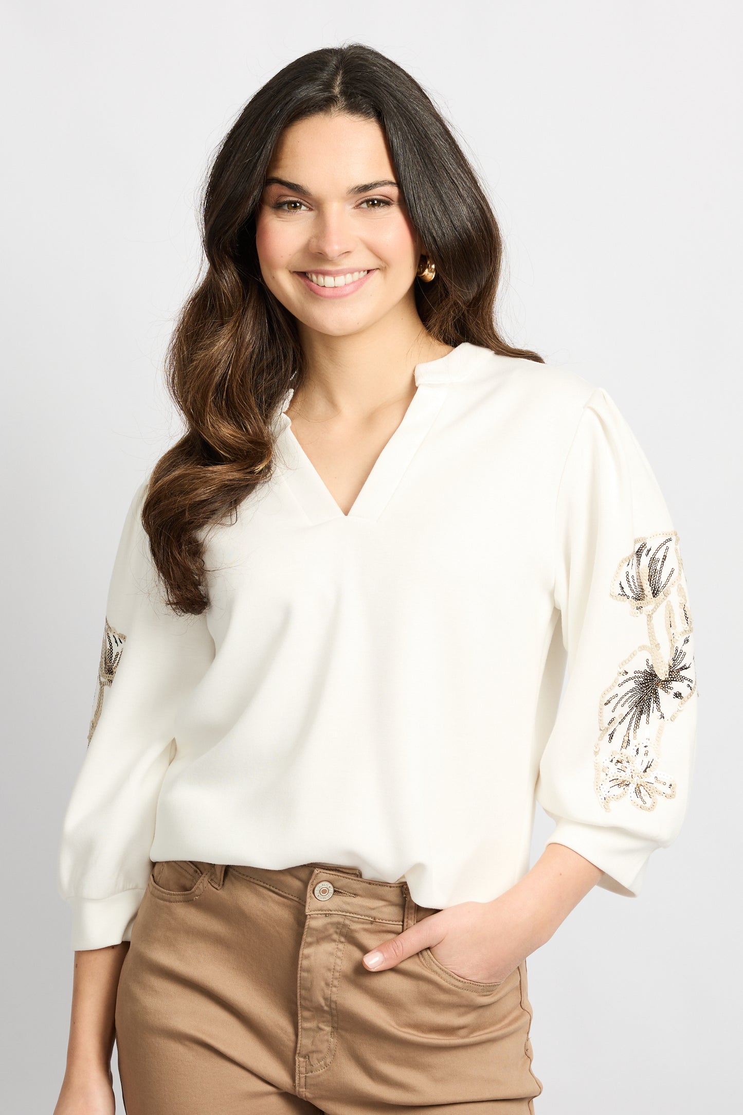 CS sweater Wiebke offwhite