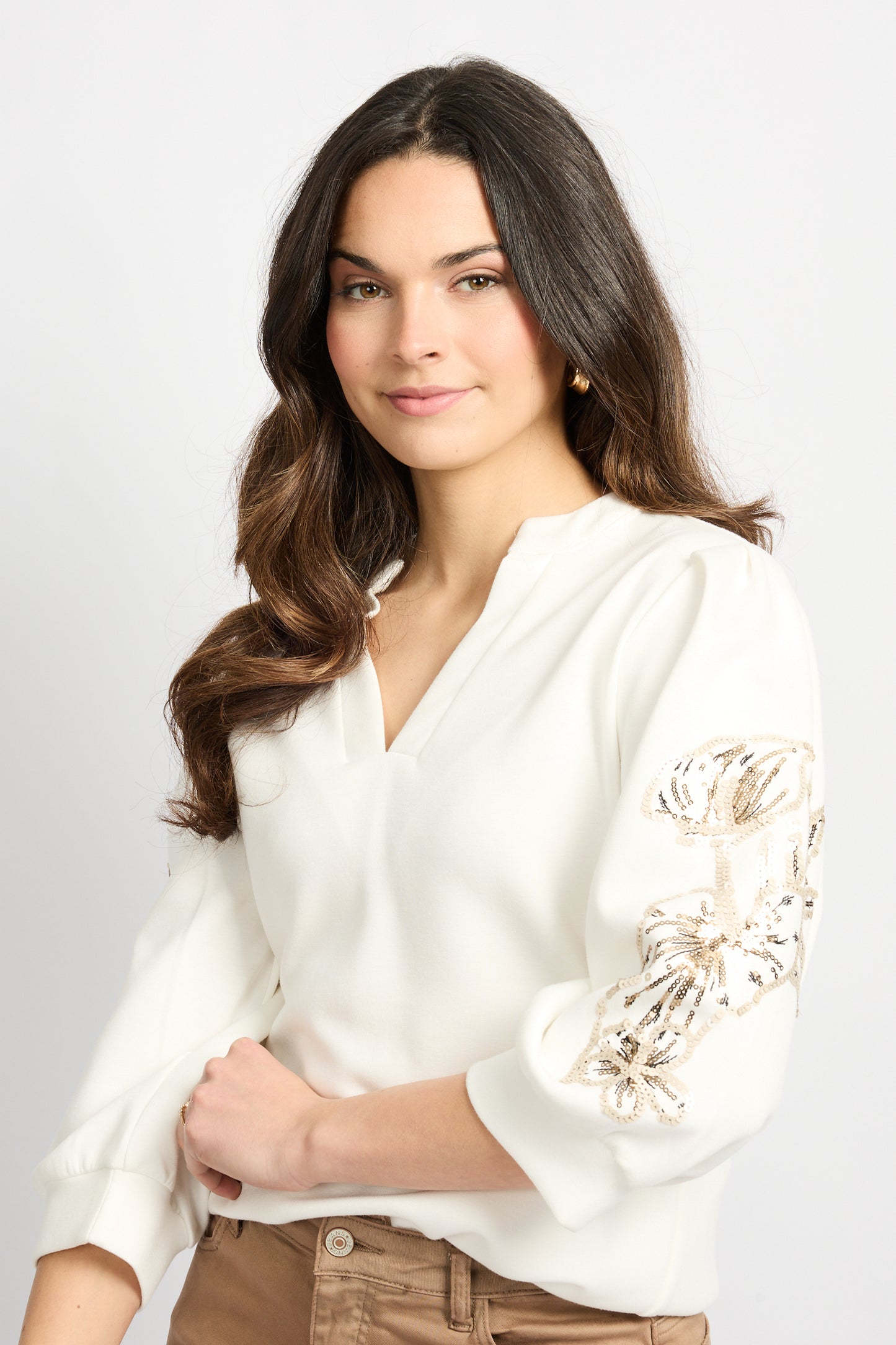 CS sweater Wiebke offwhite