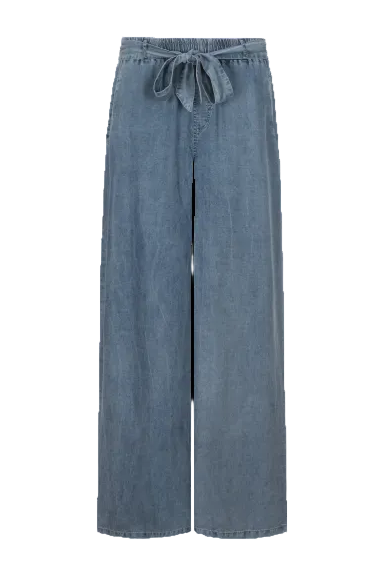 CS The Label broek Petrissa denim light blue