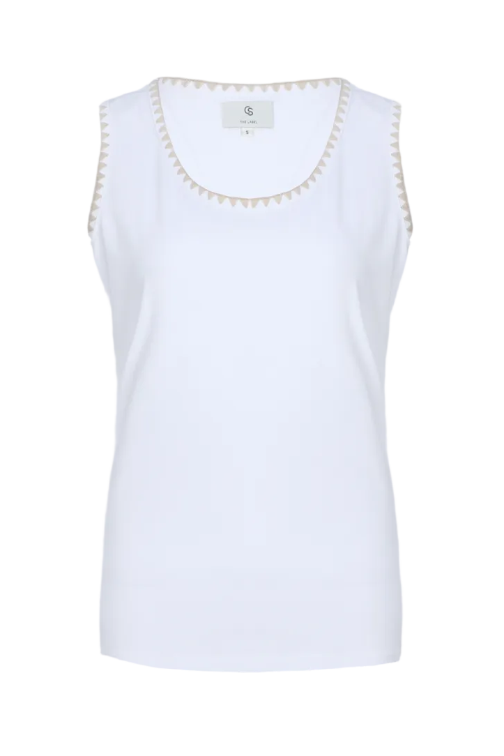 CS The Label top Tale offwhite