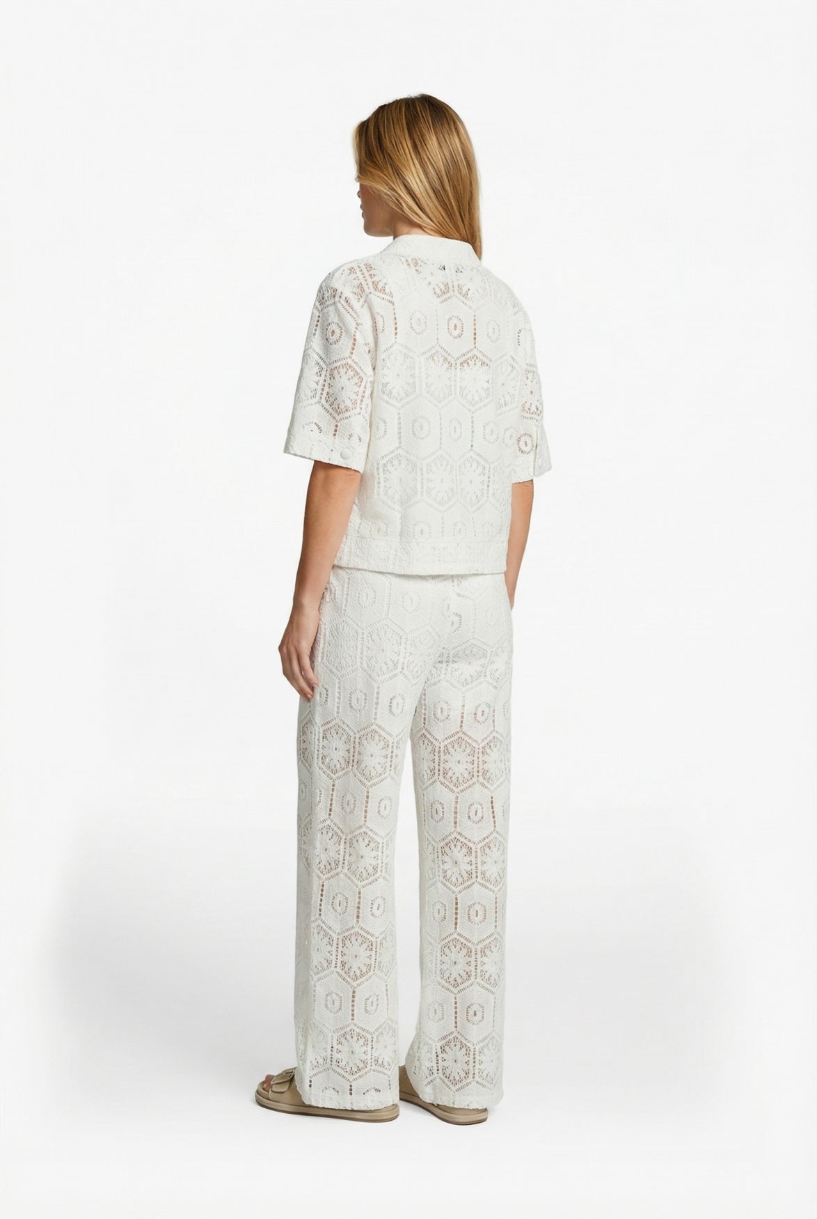 CS The Label blouse/vest Tola ecru