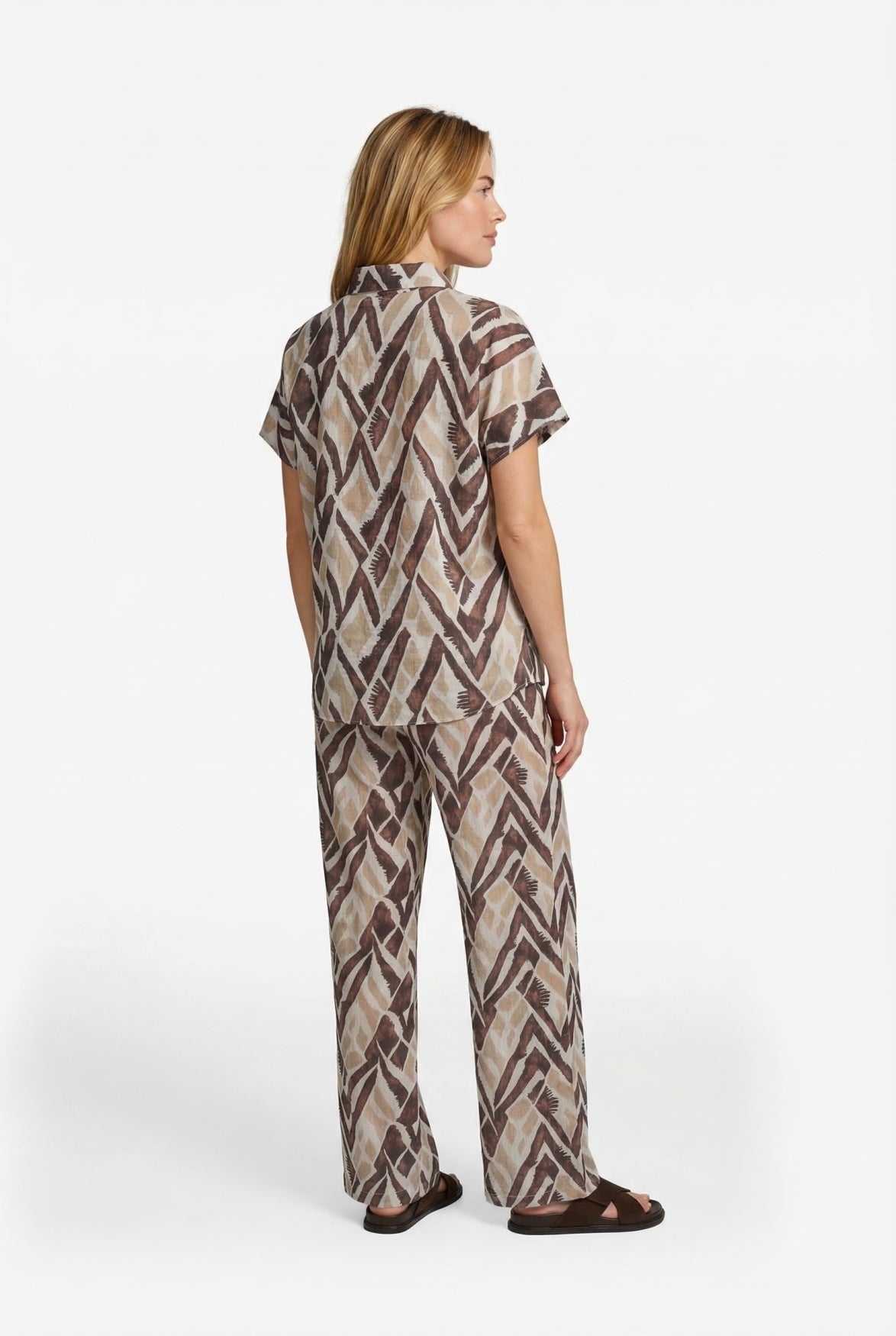 CS The Label blouse Lene sand/khaki