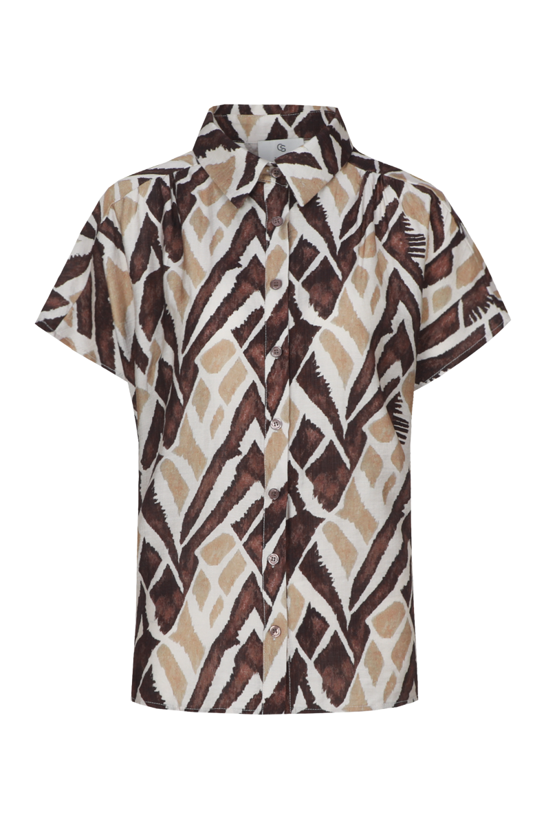 CS The Label blouse Lene sand/khaki