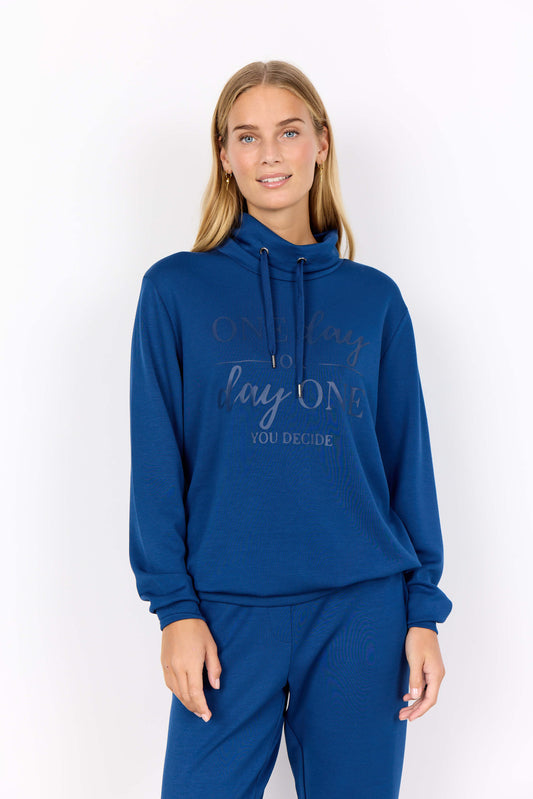 Soyaconcept sweater Banu 256 korenblauw