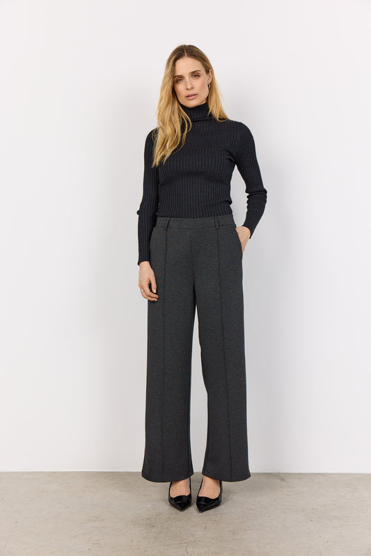 Soyaconcept broek Vita 3 donkergrijs