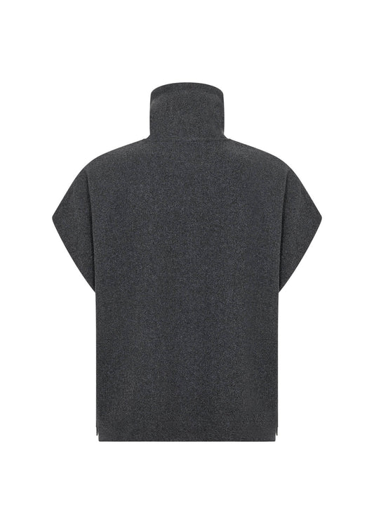 Soyaconcept gilet Vagna 1 donkergrijs