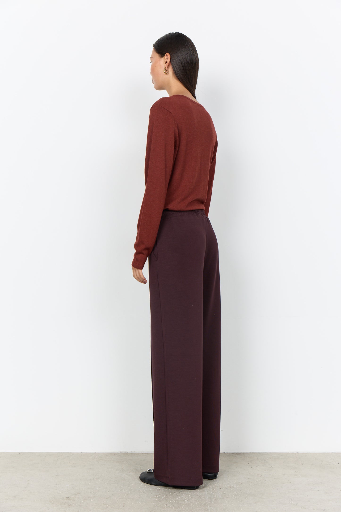 Soyaconcept broek Banu 265 aubergine