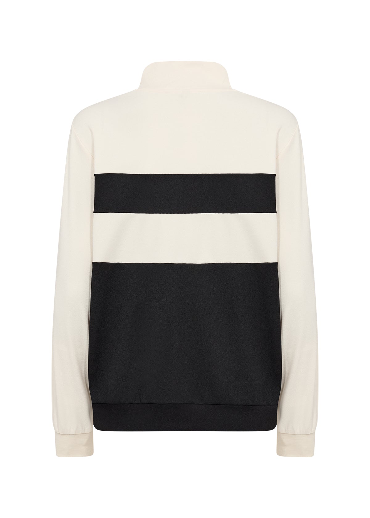 Soyaconcept vest Siham 95 zwart/roomwit